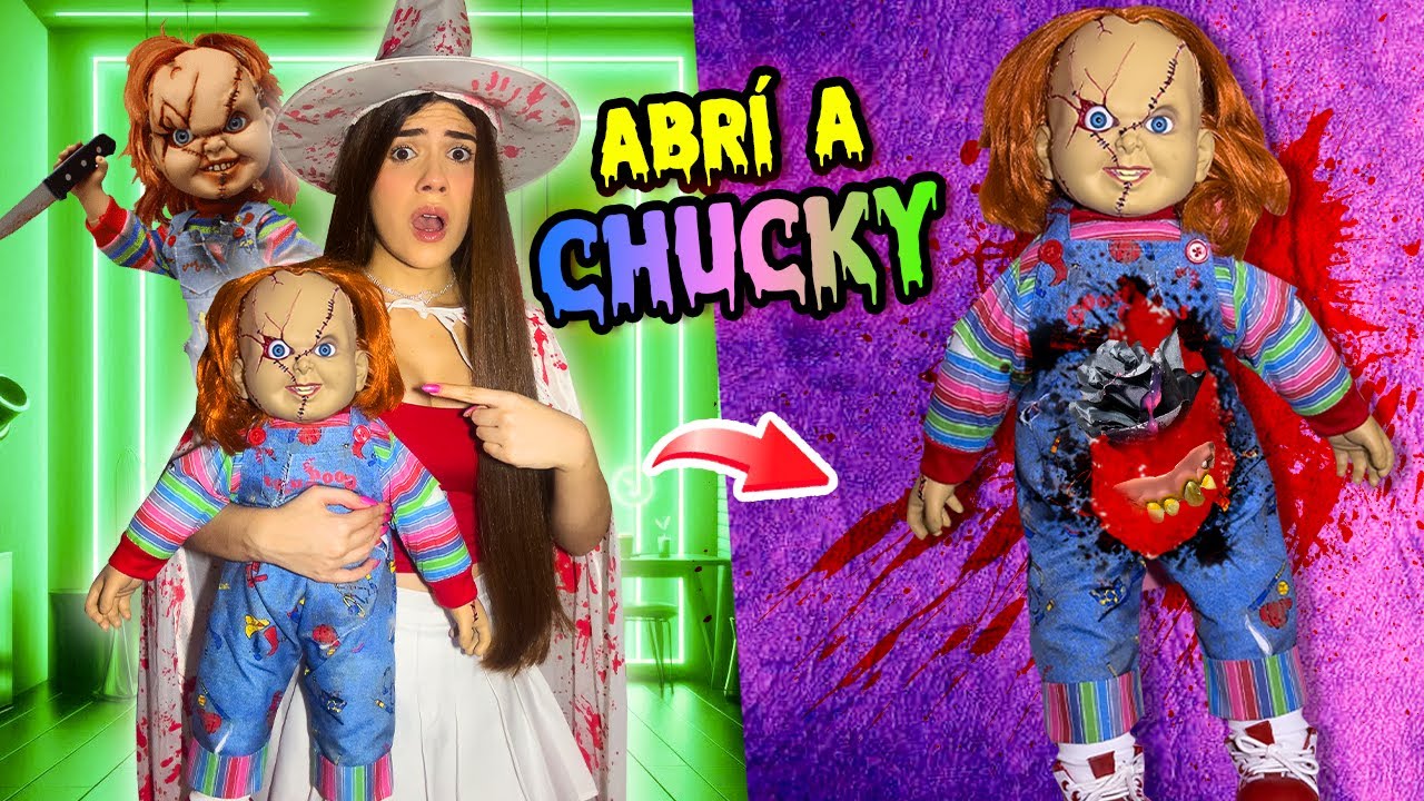 ABR&Iacute; un MU&Ntilde;ECO de CHUCKY y me di cuenta de que QUER&Iacute;A COBRAR VIDA💀😱 | Ani Cat😻