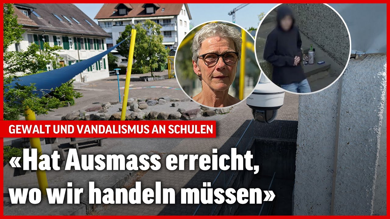Überwachung an Schulen wegen Gewalt und Vandalismus