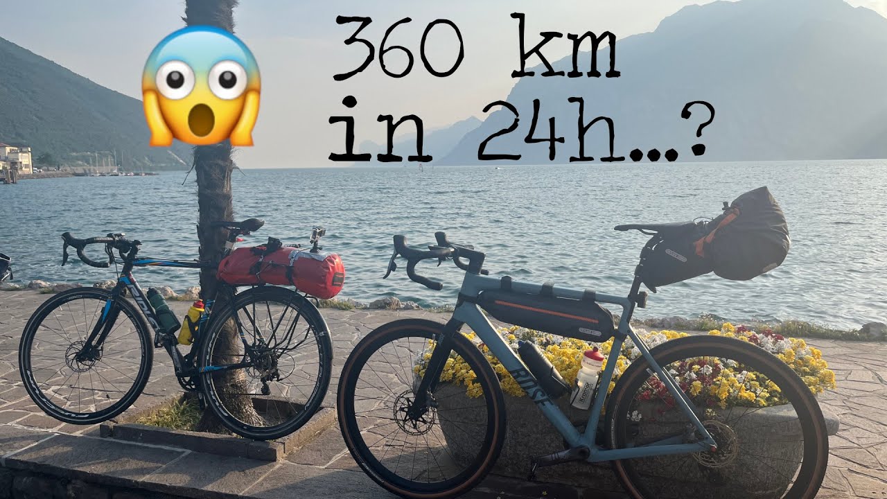 24 h Radtour // 360 km München - Gardasee