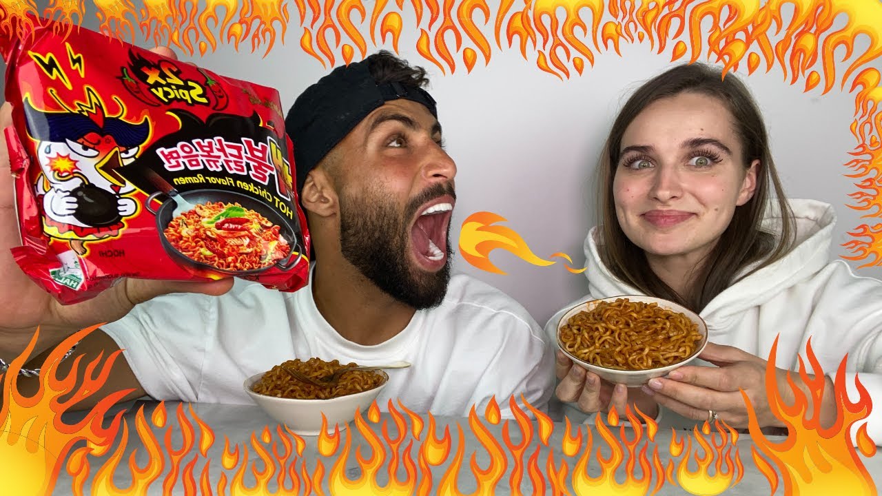 WIR ESSEN DIE ,,SCHÄRFSTEN NUDELN DER WELT,, 😱 🔥🔥 ABBRUCH !!! | Nader Louisa
