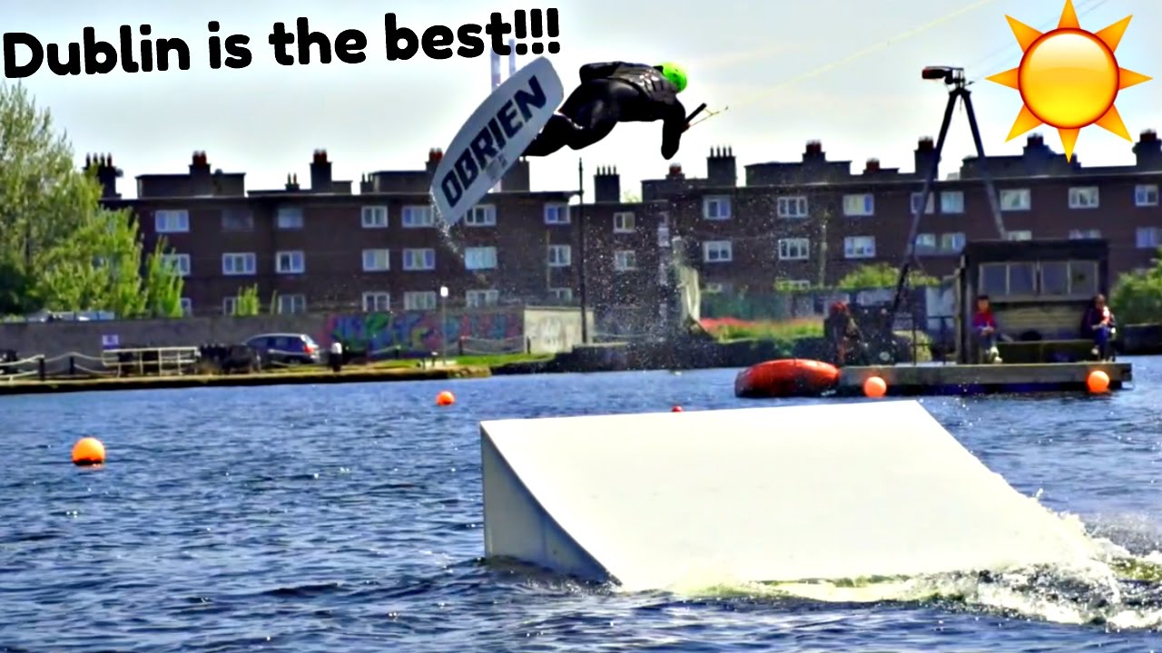 Wakeboarding in the Irish Sun!!