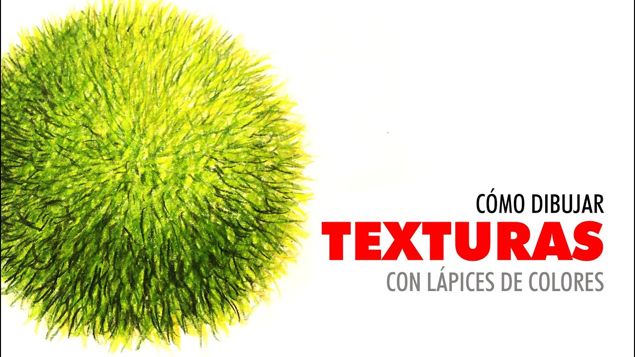 Como dibujar pasto con lápices de colores - Parte 4