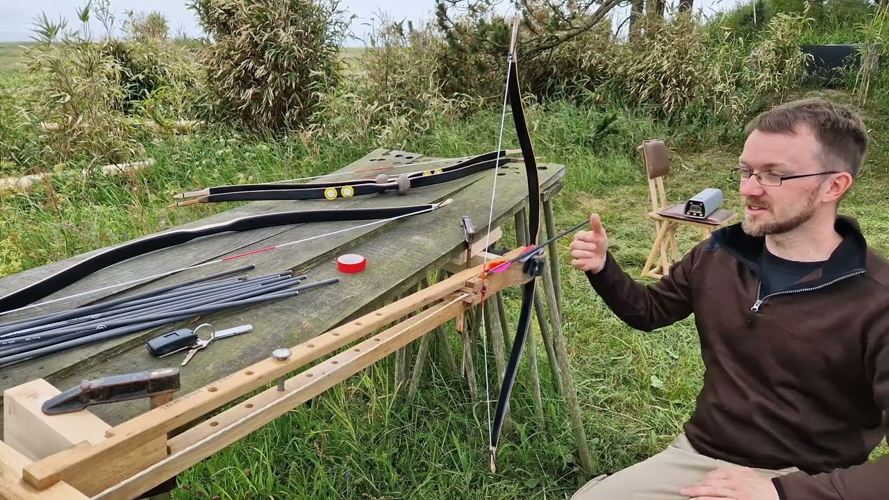 The worlds fastest Traditional bows? (428 Fps)