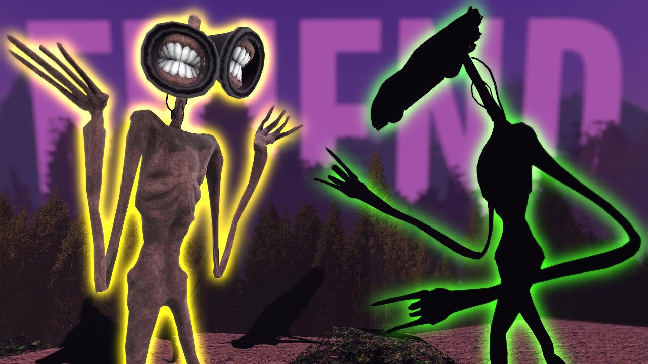 SIREN HEAD MAKES A FRIEND