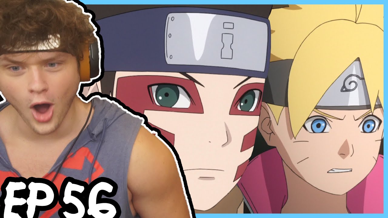 THE CHUNIN EXAM BEGINS! || BORUTO'S NEW RIVAL? || Boruto REACTION: Episode 56