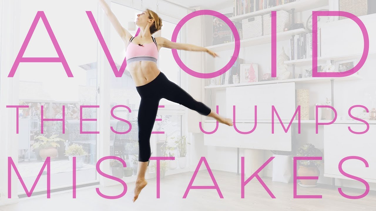 How to Improve and CORRECT JUMPS in Ballet Fitness