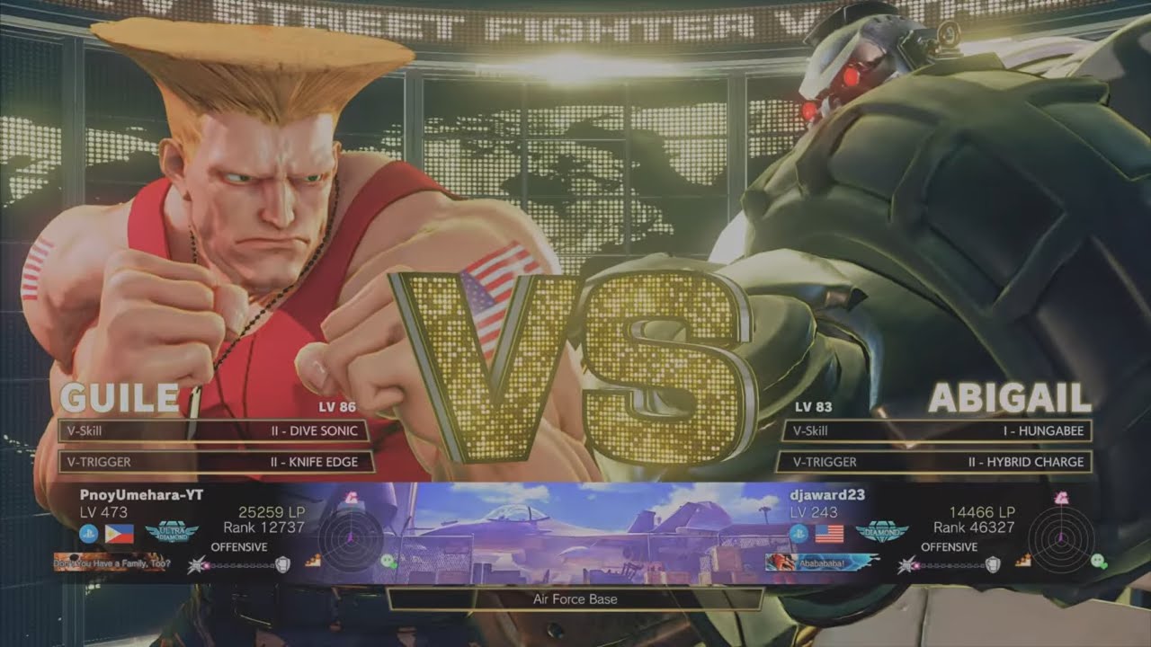 Guile VS Abigail (djaward23) | Street Fighter V: Champion Edition #fgc #streetfighter #guile