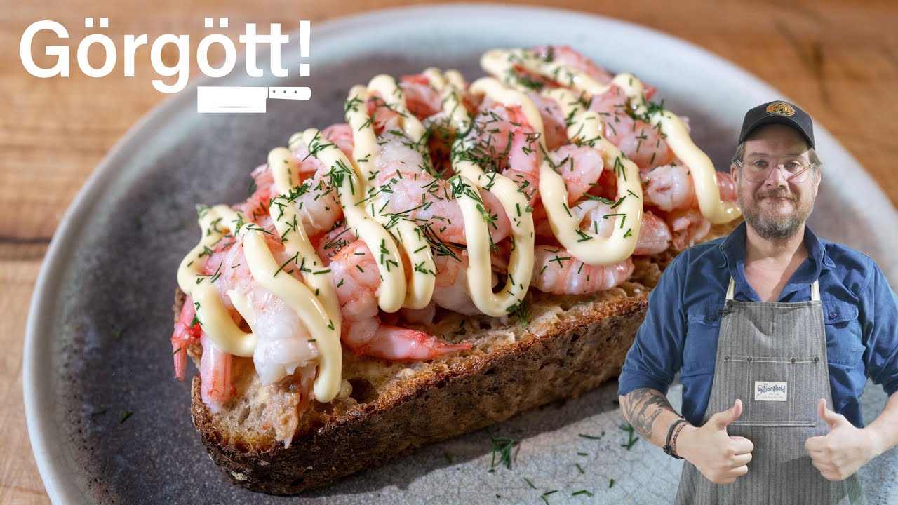 Could This Be the World's Best Shrimp Sandwich? Swedish Edition!