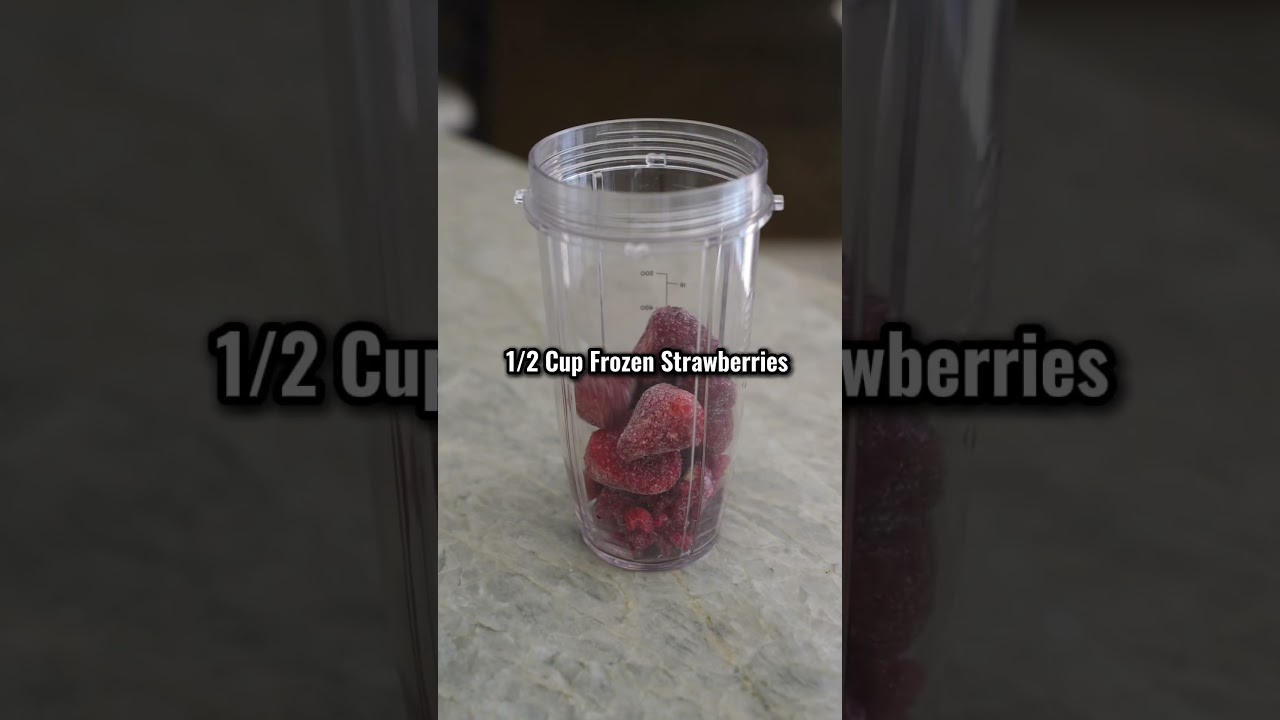 Raspberry Strawberry🍓Smoothie (38g Protein)