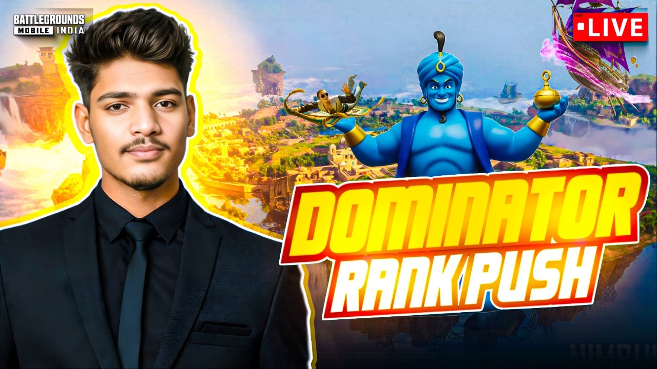 🔴DOMINATOR RANK PUSH LIVE STREAM BGMI ll GRIND DAY 10 BGMI LIVE STREAM #bgmi #live #divyanshyt