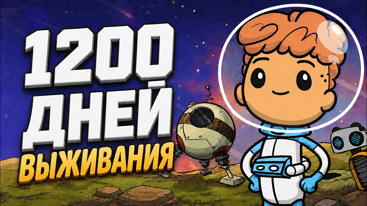 Я ДОБРАЛСЯ ДО КОСМОСА за 1200 ДНЕЙ в Oxygen Not Included