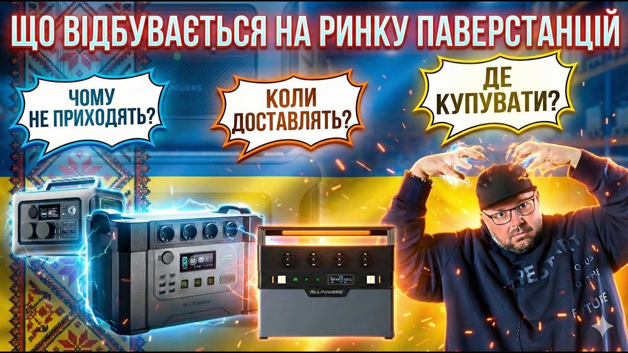 ДЕ ЗАМОВИТИ ПАВЕРСТАНЦІЮ ЯКЩО НІДЕ НЕМАЄ? ЩО ВІДБУВАЄТЬСЯ НА РИНКУ ПАВЕРСТАНЦІЙ