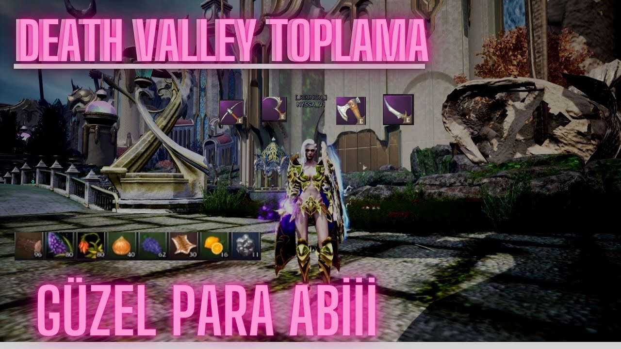 Death Valley 20 Level Karışık Toplama Farmı | Güzel Para | Rise Online Toplama Serisi #1 #RiseOnline