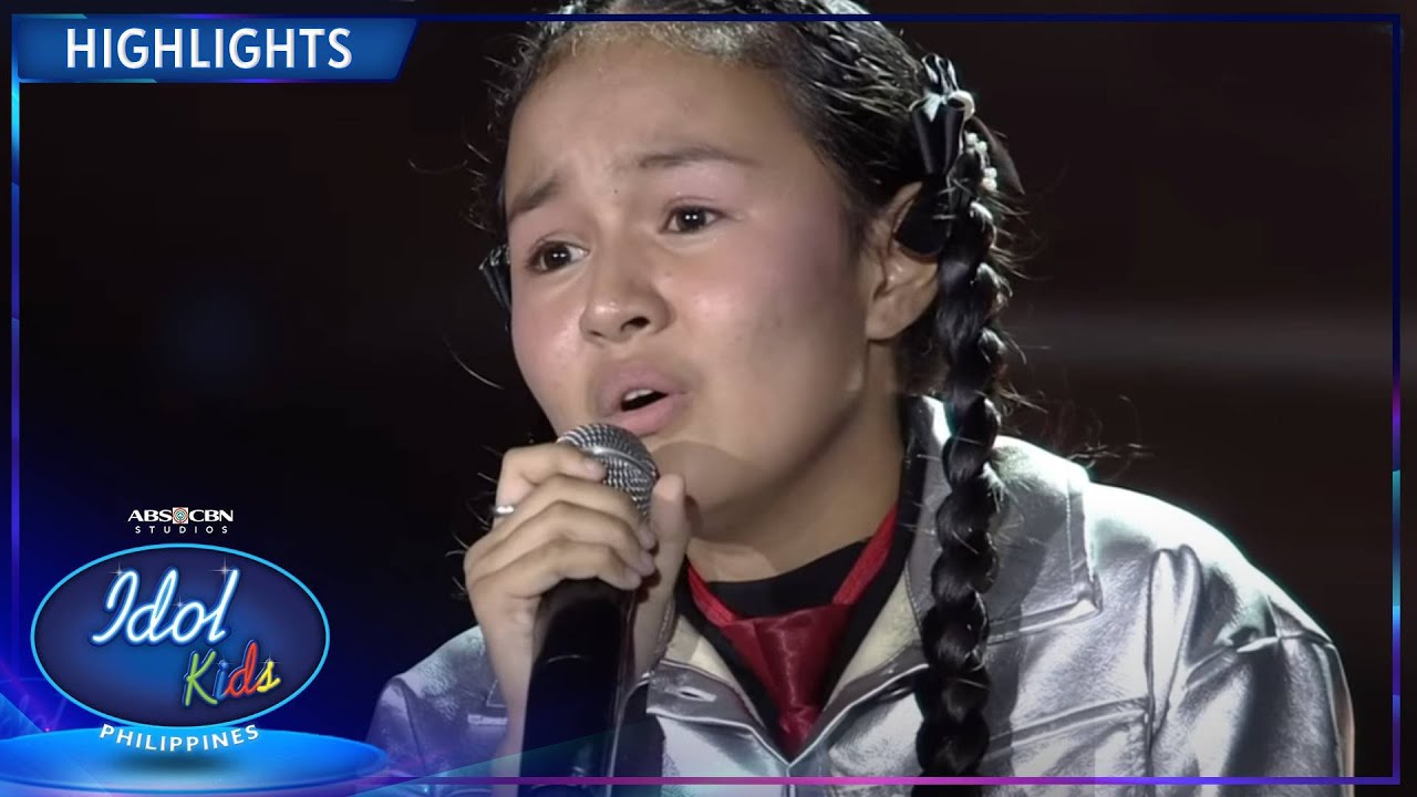 Yassi delivers a compelling performance of “Anak” | Idol Kids Philippines 2025