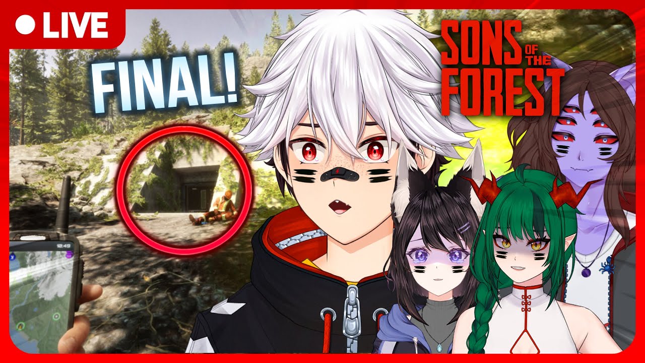 A LIVE SÓ TERMINA QUANDO A NEOBAKA ZERAR SONS OF THE FOREST