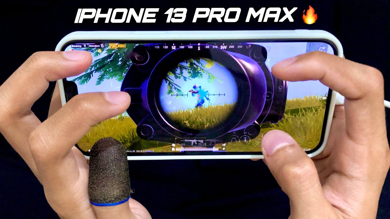 iPhone 13 Pro Max in 2025 HANDCAM 🔥/ HD+60 FPS PUBG TEST 2025 😍/ NEW IOS 18.5