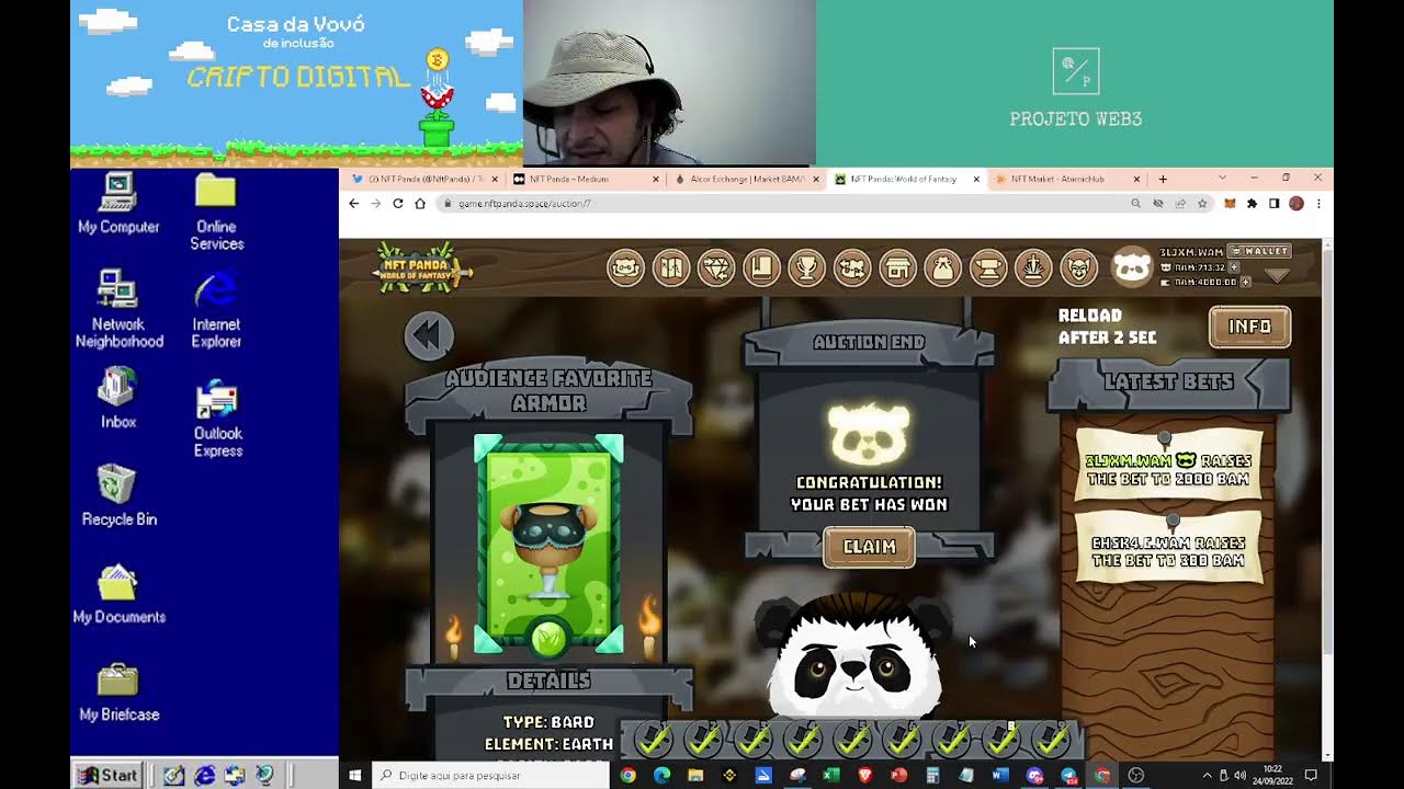 #NFTPANDA #AUCTIONS #LIVE #WAX #WAXBLOCKCHAIN #BLOCKCHAIN