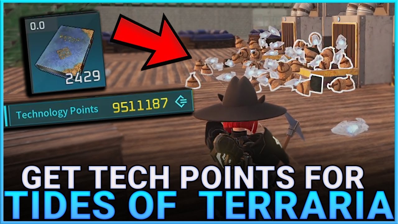 СДЕЛАЙТЕ ЭТО СЕЙЧАС! Palworld Tides Of Terraria: неограниченные очки технологий