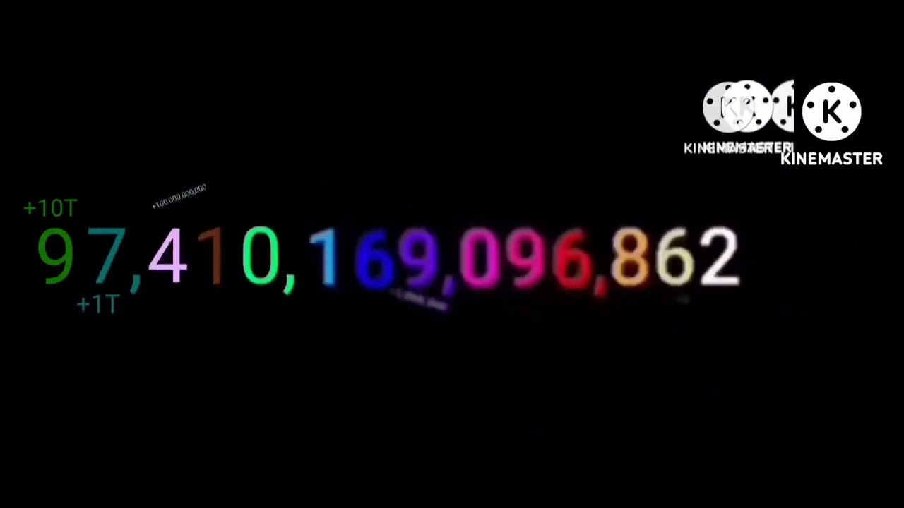 0 to 1 Quadrillion With Sound Effects Remake (Lord of jesus)