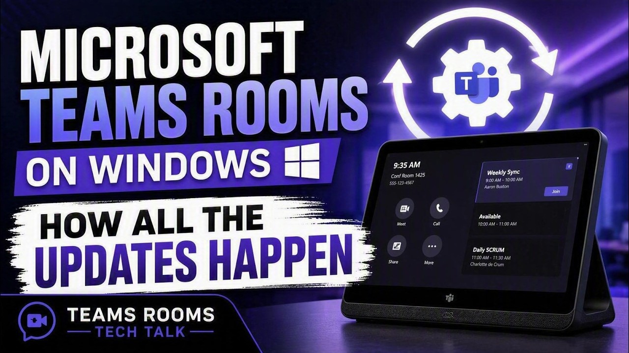 Microsoft Teams Rooms on Windows Update Process Explained - HOW ALL THE UPDATES HAPPEN