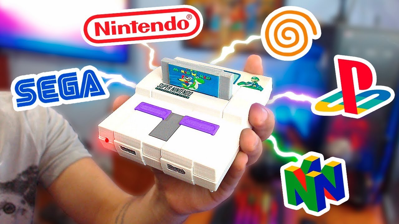 O MENOR VÍDEO GAME RETRO DO MUNDO!! 🎮 (BHS Games)
