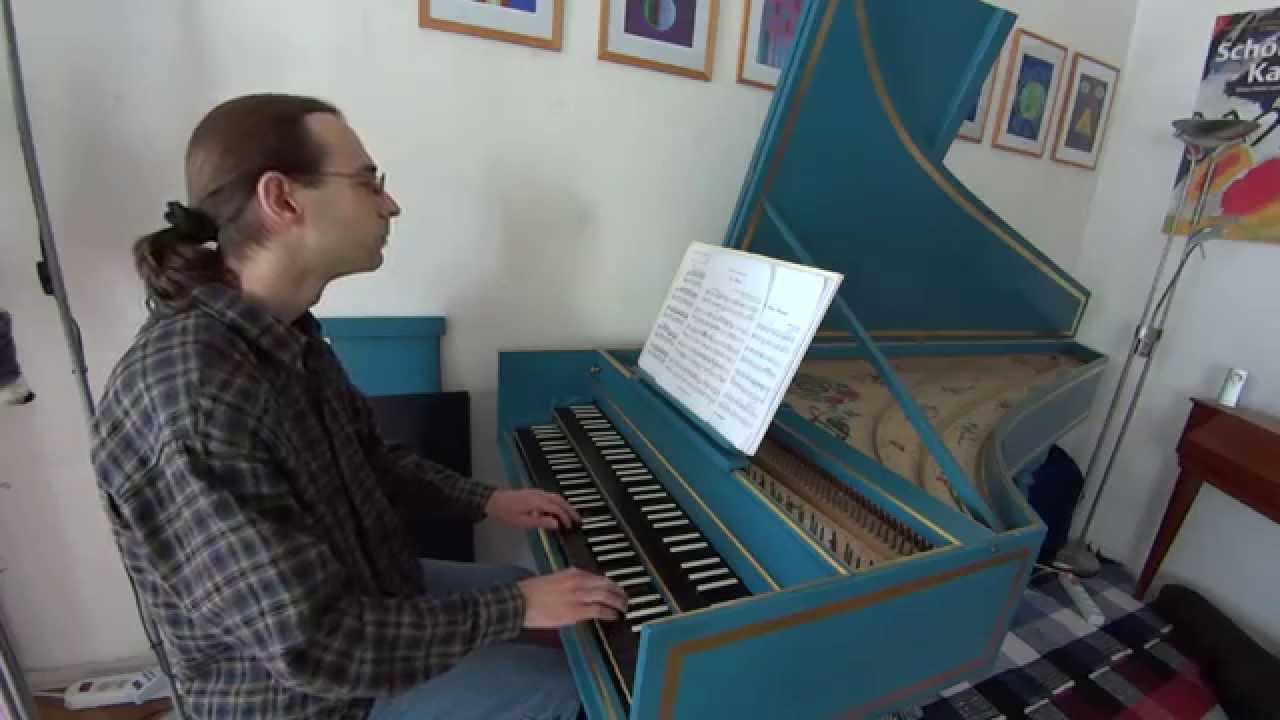 Sainte-Colombe: Les Pleurs. John Moraitis, harpsichord.