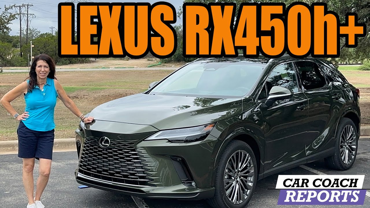 Check out the 2024 Lexus RX450h+ Plug-In Hybrid Luxury Electric SUV