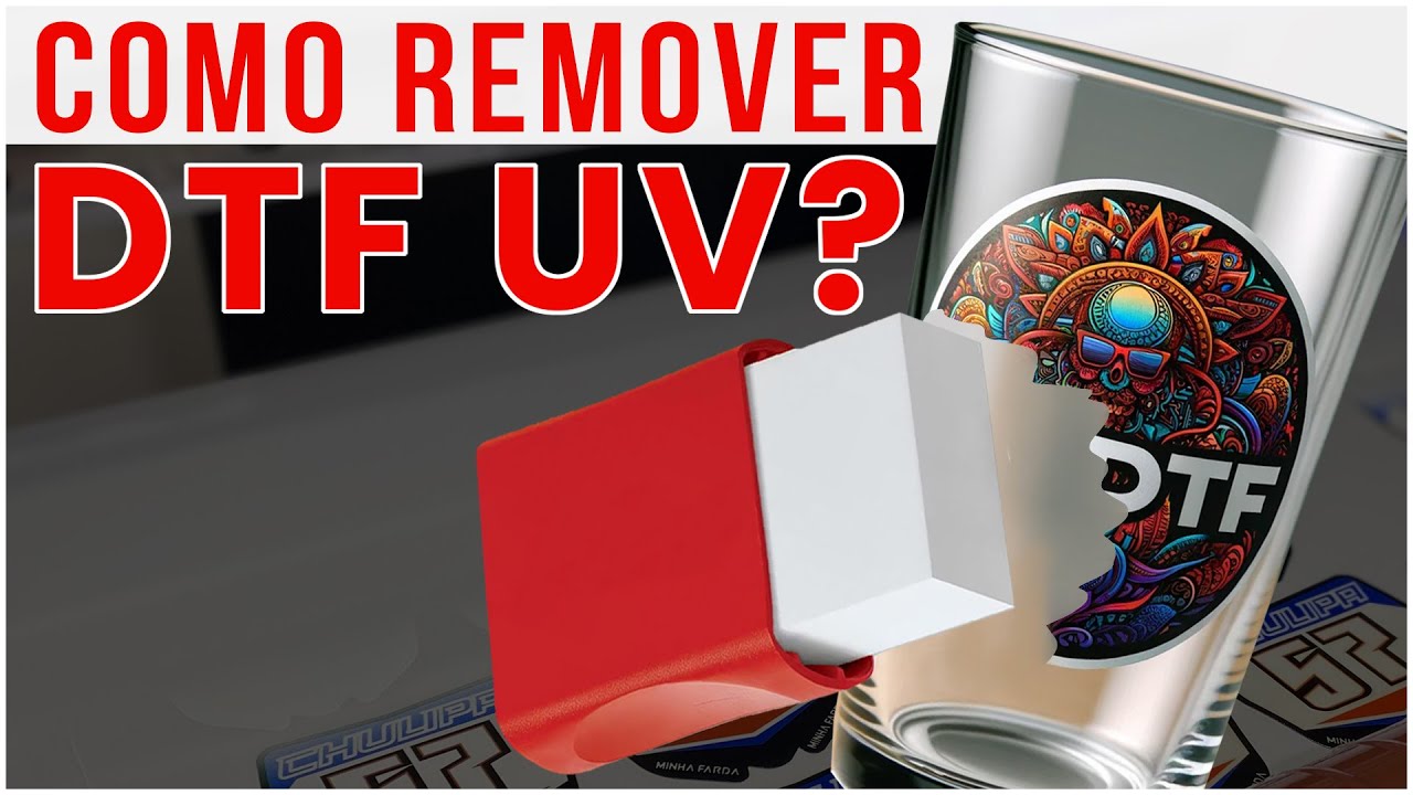 Como Remover DTF UV