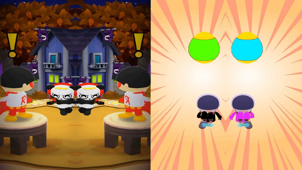 TAG WITH RYAN RED TITAN MIRROR DOUBLE EGG SURPRISE FUNNY GAMEPLAY