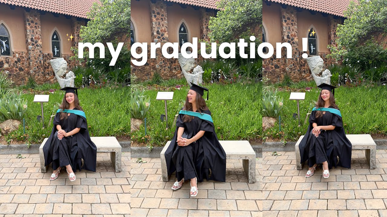 I graduated! - spend my graduation with me, traveling, family time, trying restaurants *wholesome*