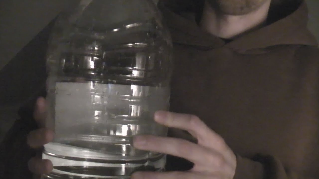 asmr we are pissing ourselves tonight (comically large bottle tapping and water sounds)