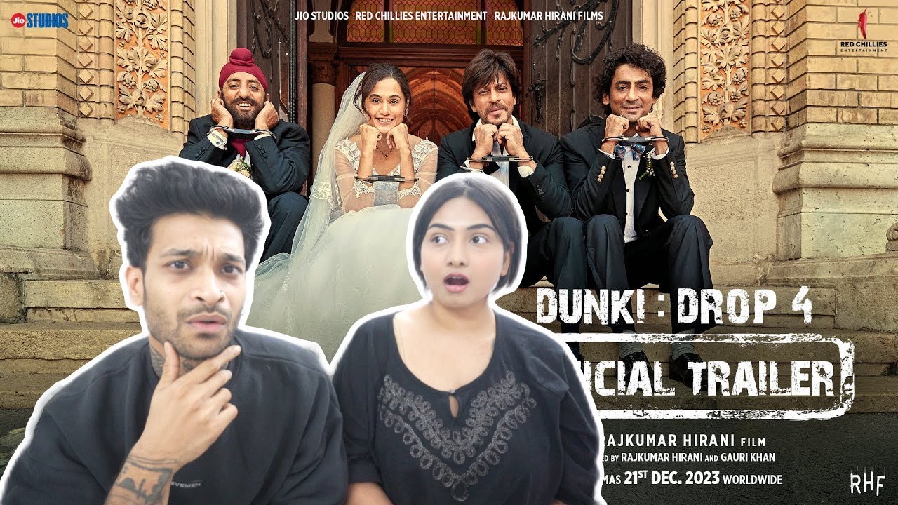 एस se SRK FANS REACT TO Dunki Drop 4 | Shah Rukh Khan | Rajkumar Hirani | Hectik