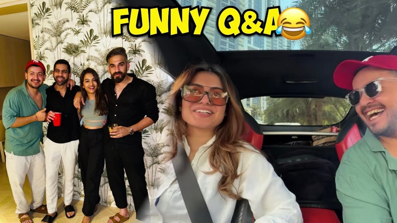 Q&A With Her🥰 | Crazy House Party in Dubai🚀