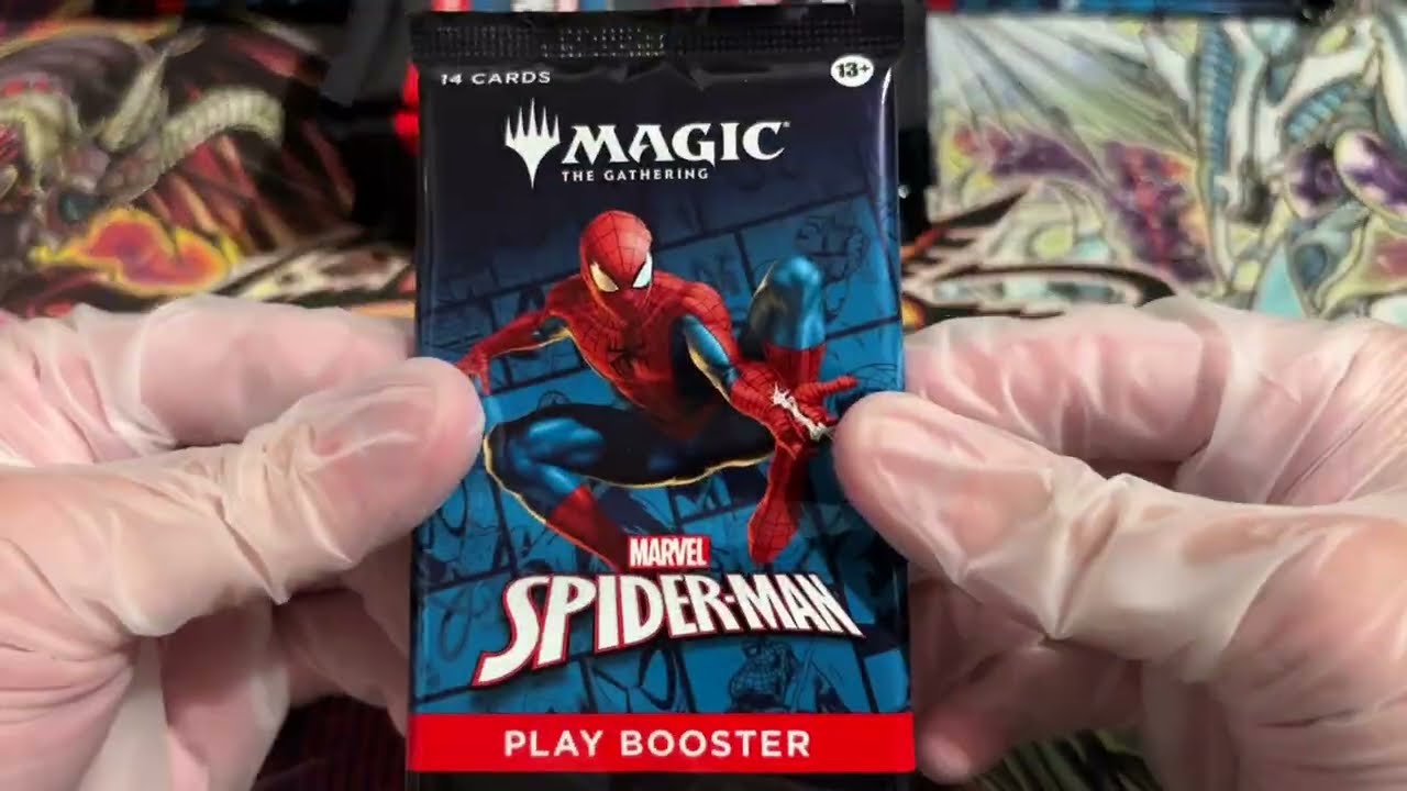 MTG Universes Beyond - Spider-Man half box Opening