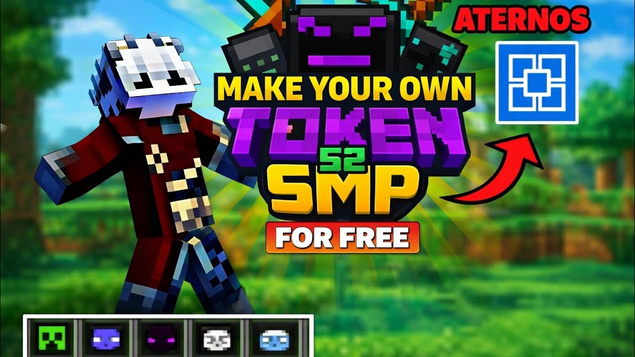 How to make Token Smp S2 in Aternos Server Minecraft | Free Token Smp S2 tutorial in hindi #tokensmp