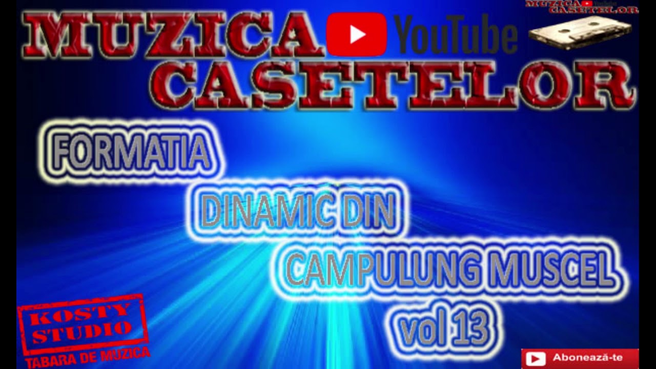 FORMATIA DINAMIC DIN CAMPULUNG MUSCEL VOL 13 .....BANDA MAGNETOFON RIP....