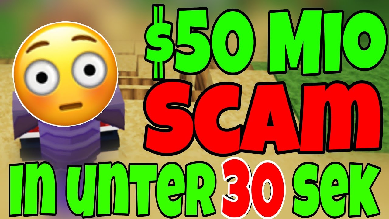 Dreister 50 Mio SCAM in unter 30 Sekunden! 😳 GrieferGames