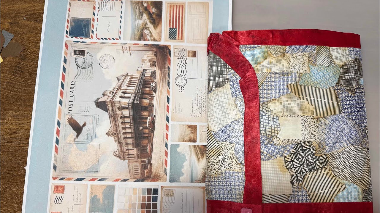 My package journal with Sevenplaza’s digital kit Postal.￼