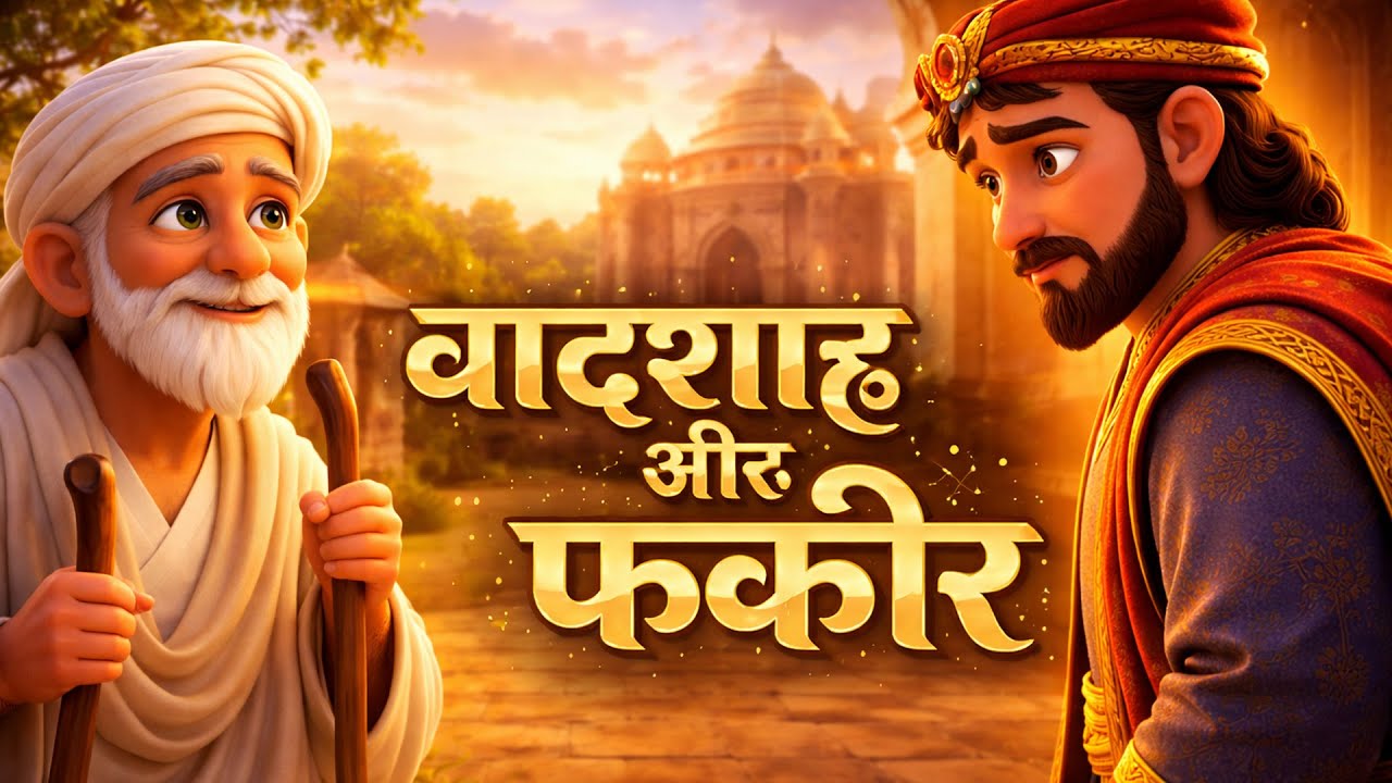 Badshah and Fakir | बादशाह और फकीर | Hindi Short Stories | Sahitya Bhandaar | Hindi Kahani