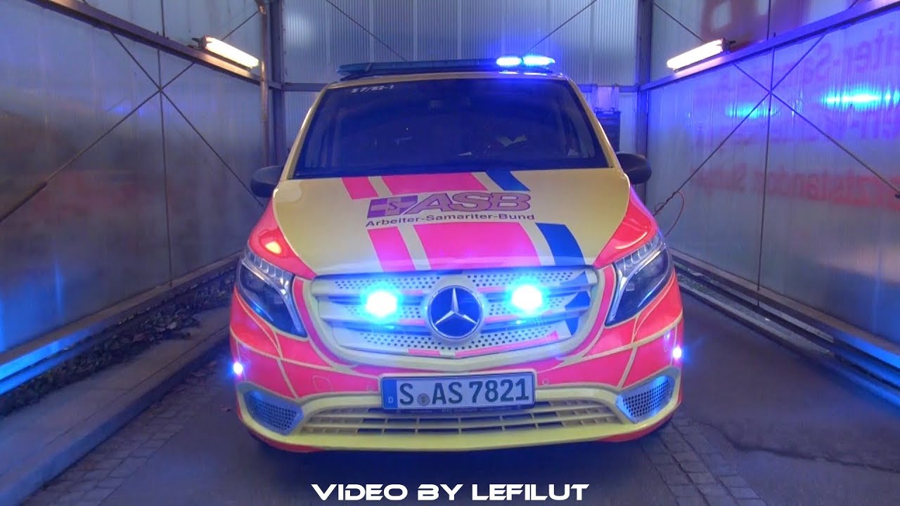 [+ERSTMALIG & NAGELNEU+] Pressluft & E-Horn + Tag & Nachtaufnahme | NEF 7/82-1 ASB Ludwigsburg