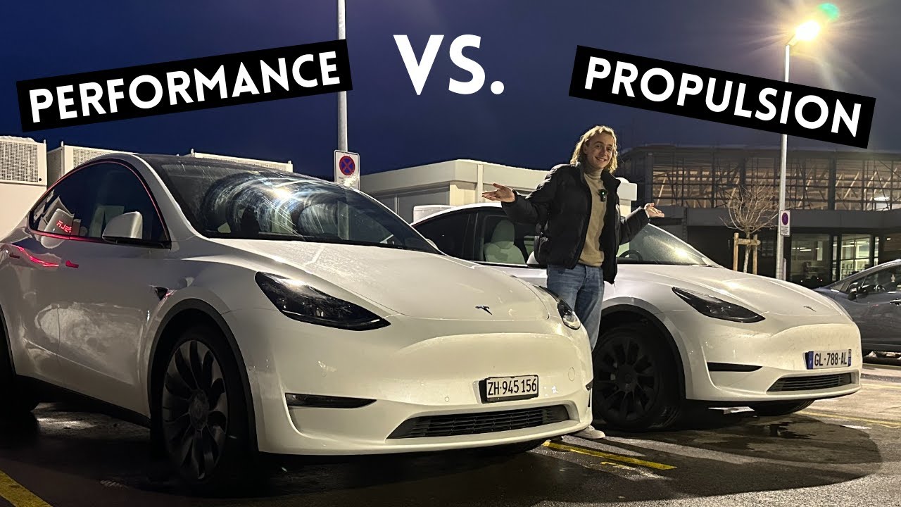 Model Y RWD vs Performance: l'écart de prix vaut-il la peine? Comparaison consos, recharge, conduite