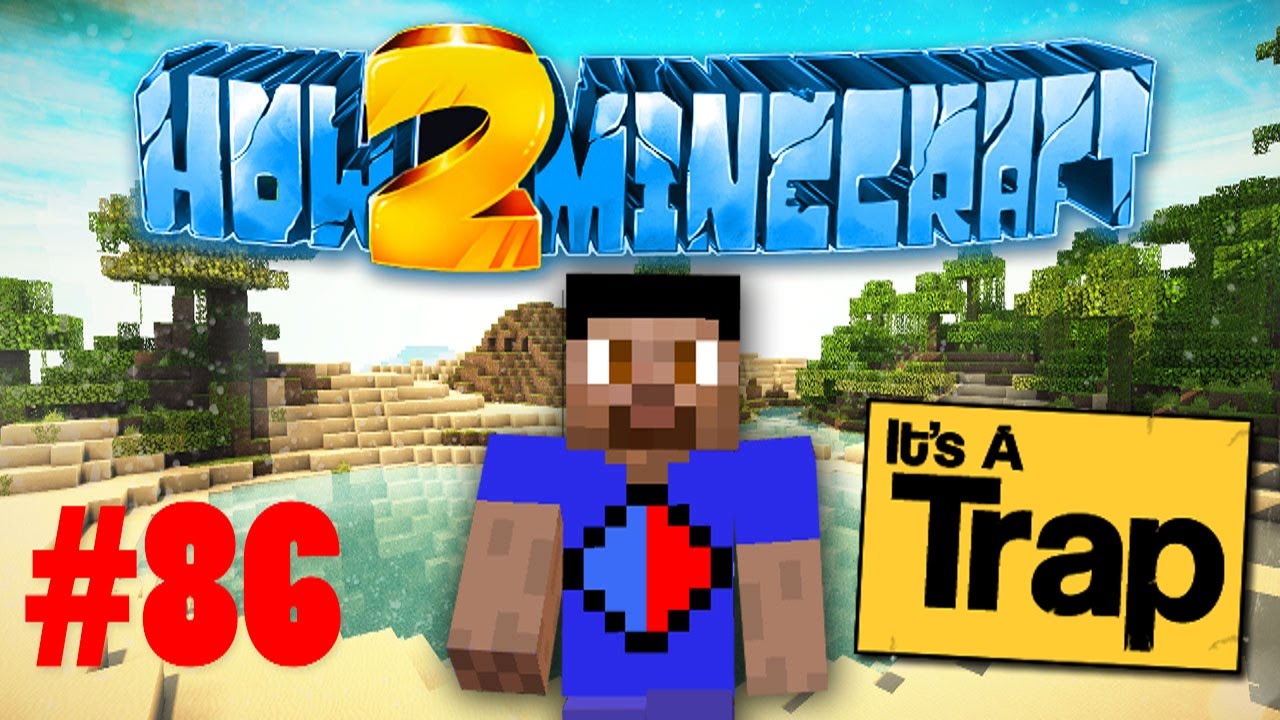 Minecraft SMP HOW TO MINECRAFT S2 #86 'EPIC PITFALL PRANK!' with Vikkstar