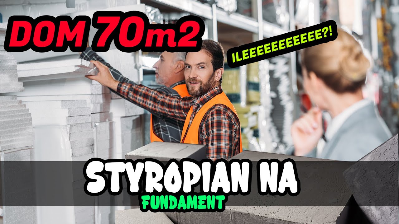 Projekt domu do 70m2 na zgłoszenie. Jak przyklejać styropian? Odcinek 8