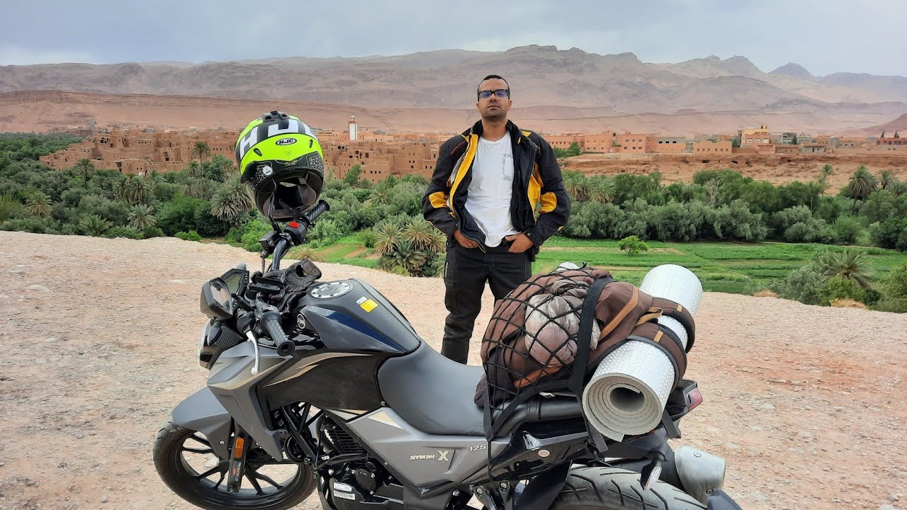 Test Ride  Moto SYM NHX 125  تجربة قيادة دراجة