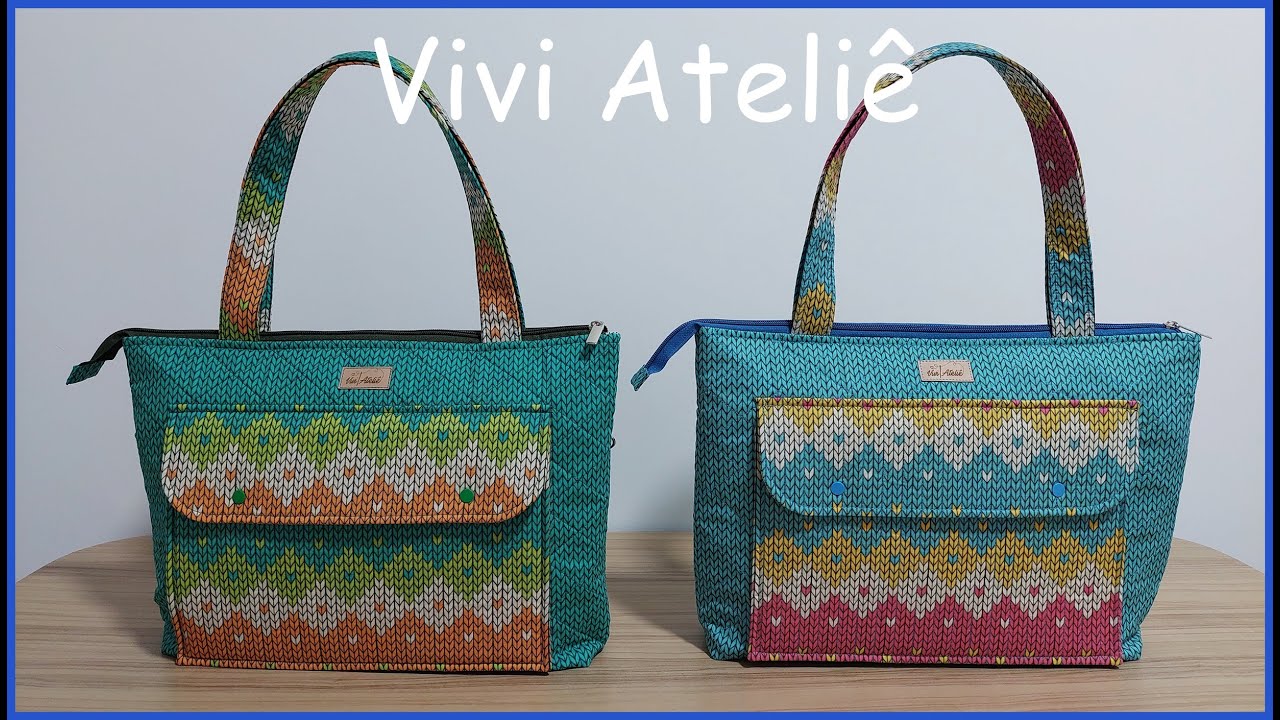 Bolsa do Professor | Muito linda | Passo a Passo | Vivi Ateliê