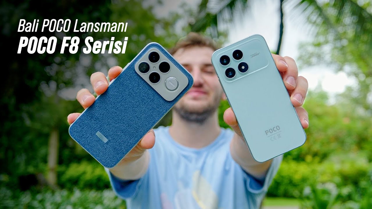 POCO F8 Serisini G&ouml;rmek İ&ccedil;in Bali'ye Gittim - Kutu A&ccedil;ılışı ve Lansman Etkinliği