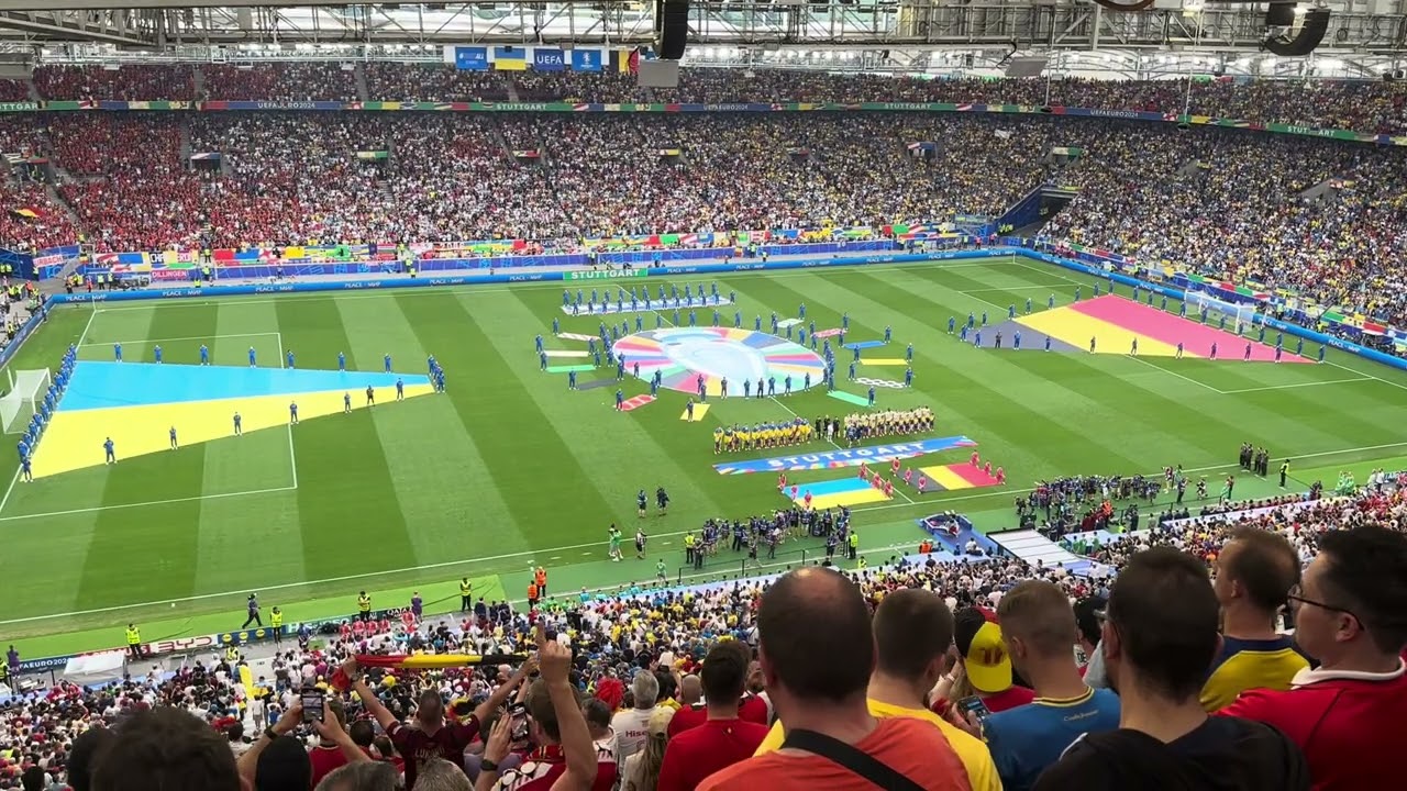 EURO 2024 ⚽️ | Ukraine - Belgium | National Anthems | Stuttgart 26.06.24 #euro2024