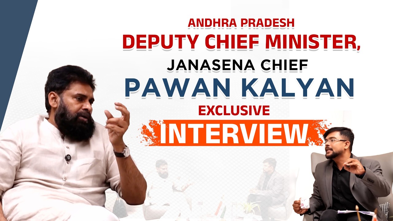 #Exclusive: AP Honb'le Deputy CM Sri #Pawankalyan speaks to Thanthi TV about South Indian politics