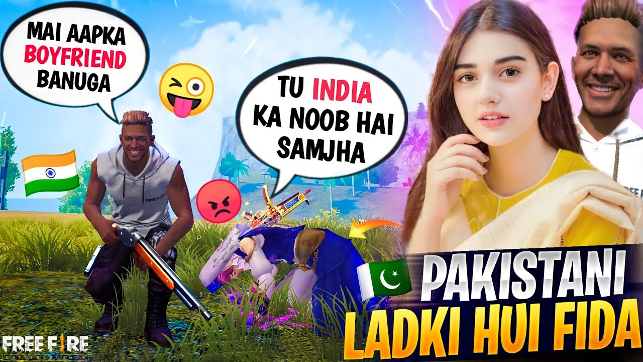 PAKISTANI worldchat Cute Girl call me GLITCH HACKER & NooB😡fir maine 1Tap Diya khub -Garena freefire
