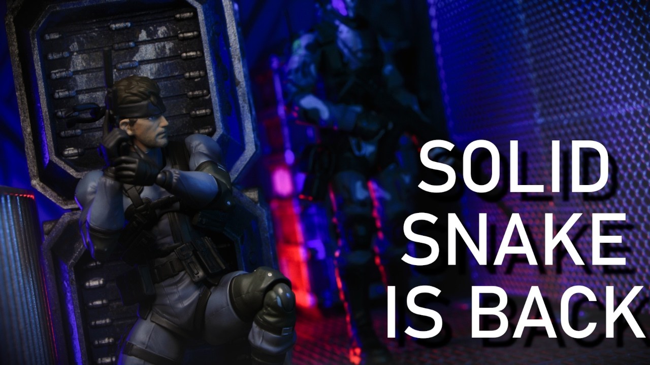 Figma Solid Snake MGS2 Ver. (updated) Action Figure Review